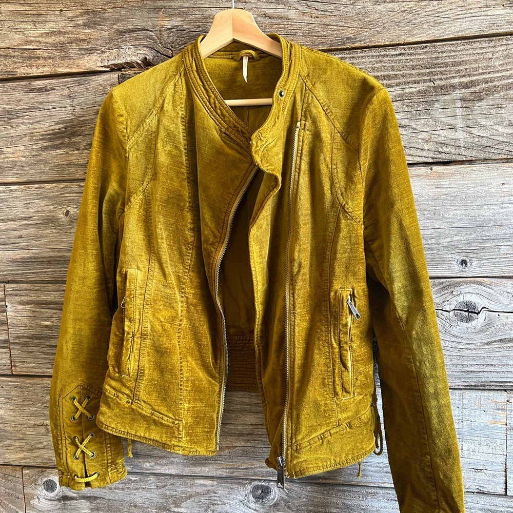 Free People Velvet Jacket